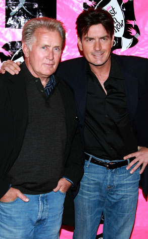 Martin Sheen, Charlie Sheen Martin Sheen, Charlie Sheen